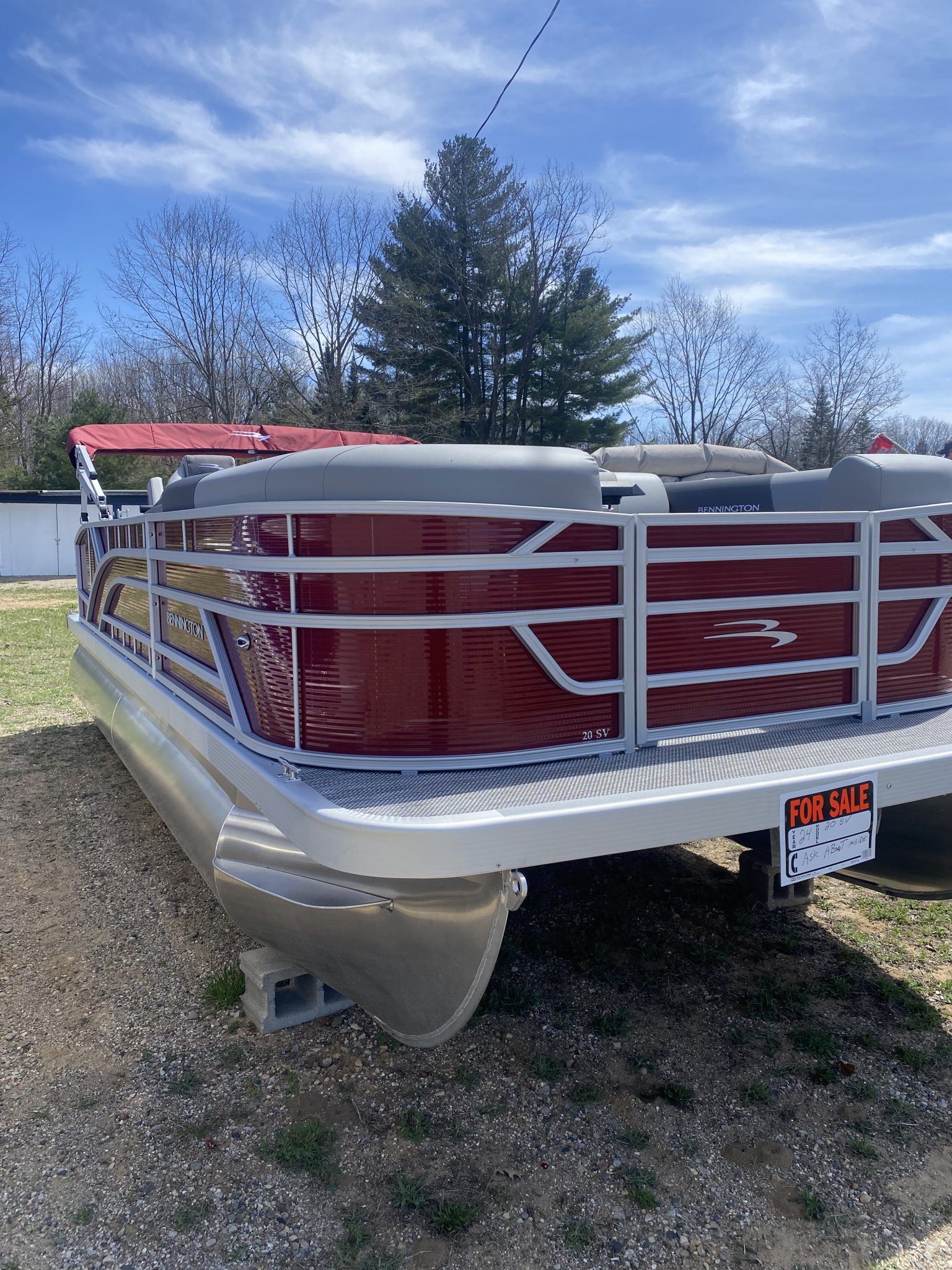 2024 20ft. Bennington ETWP5265I324 Secord Lake Marina Gladwin’s